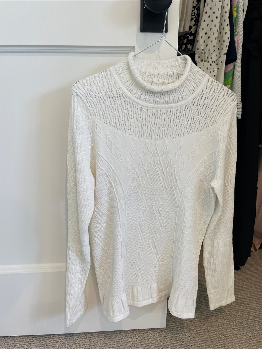 NIC+ZOE Textured Turtleneck Sweater